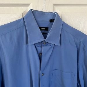 Hugo Boss mens shirt size 17 34/35